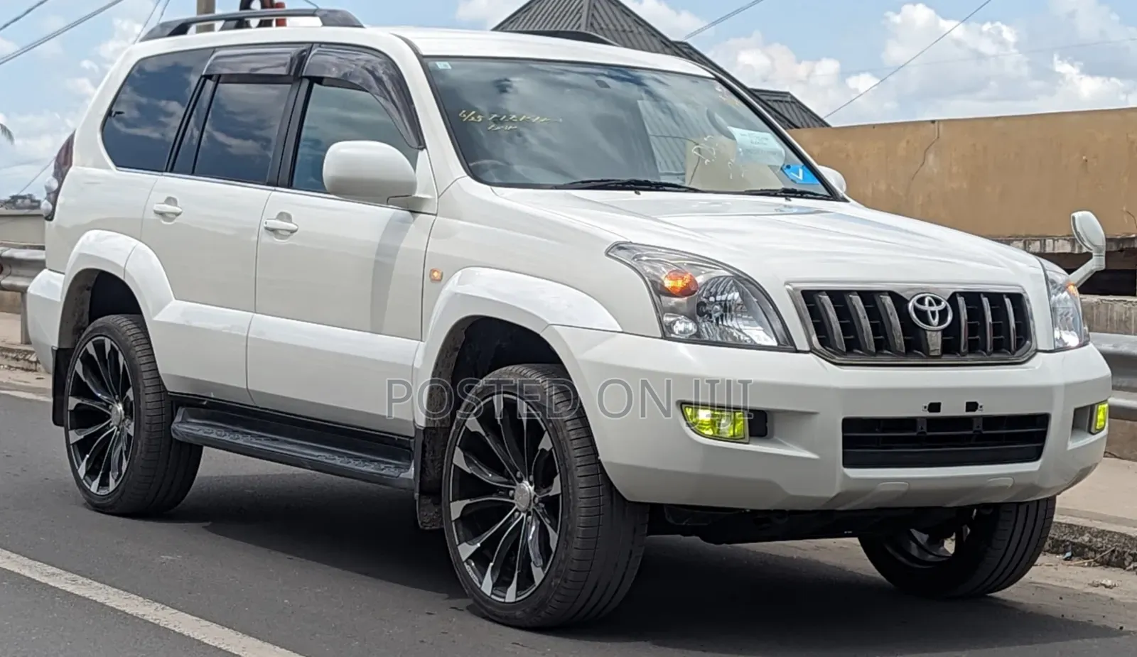 Toyota Land Cruiser 2008 White