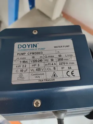 Doyin Surface 3hp Single Phase (3inch)