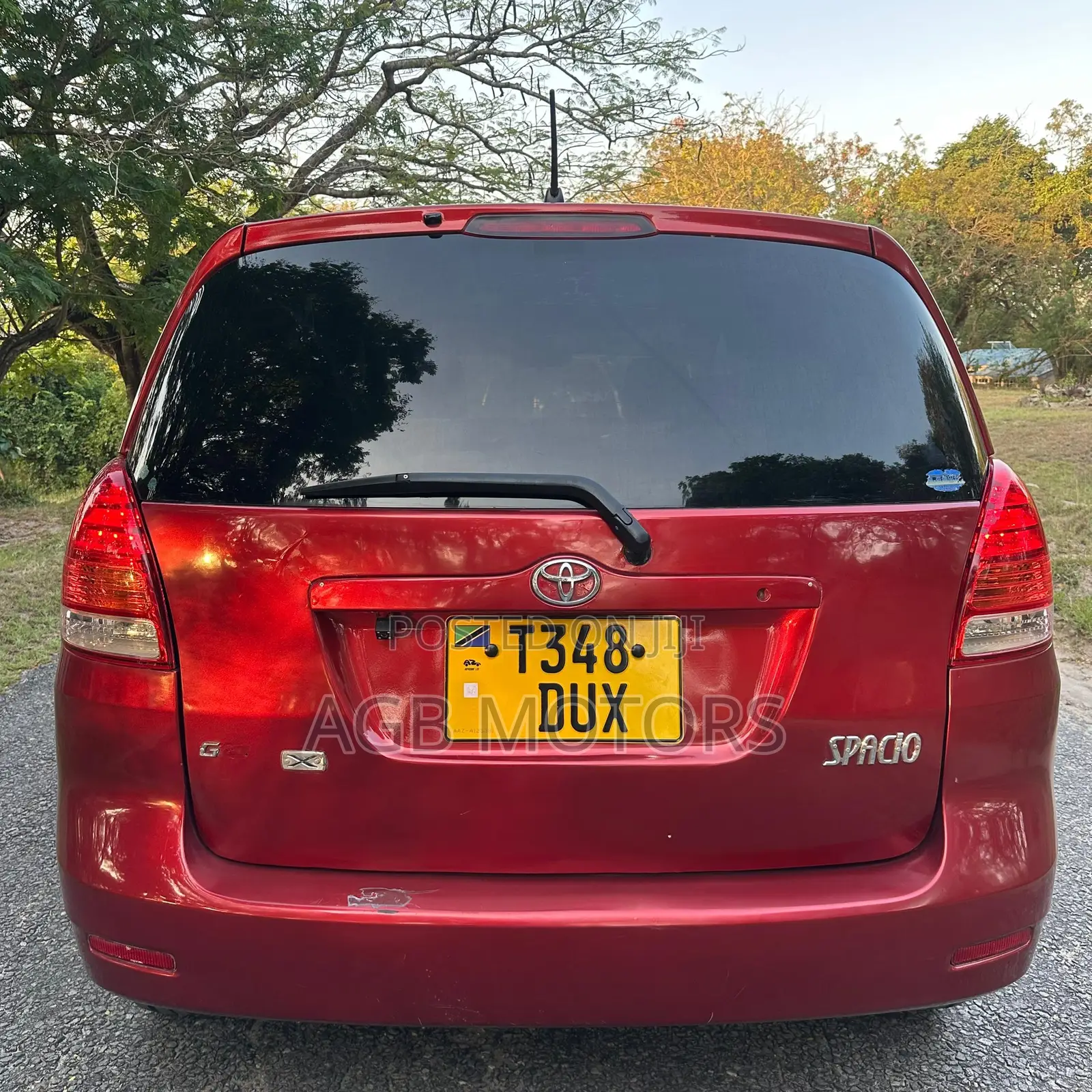 Toyota Corolla Spacio 2005 Burgundy