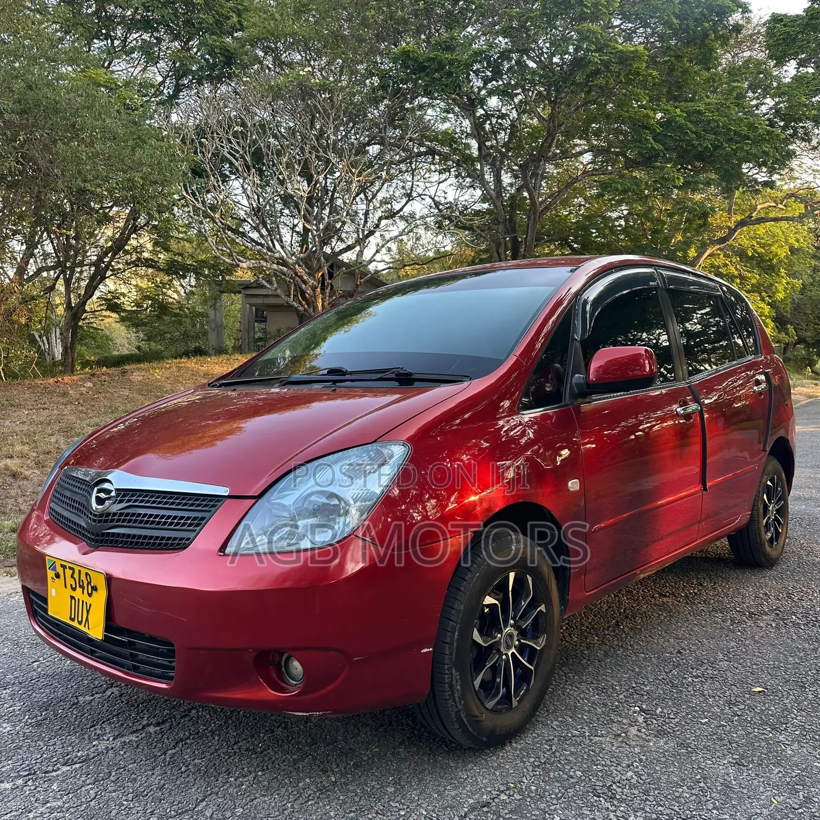 Toyota Corolla Spacio 2005 Burgundy
