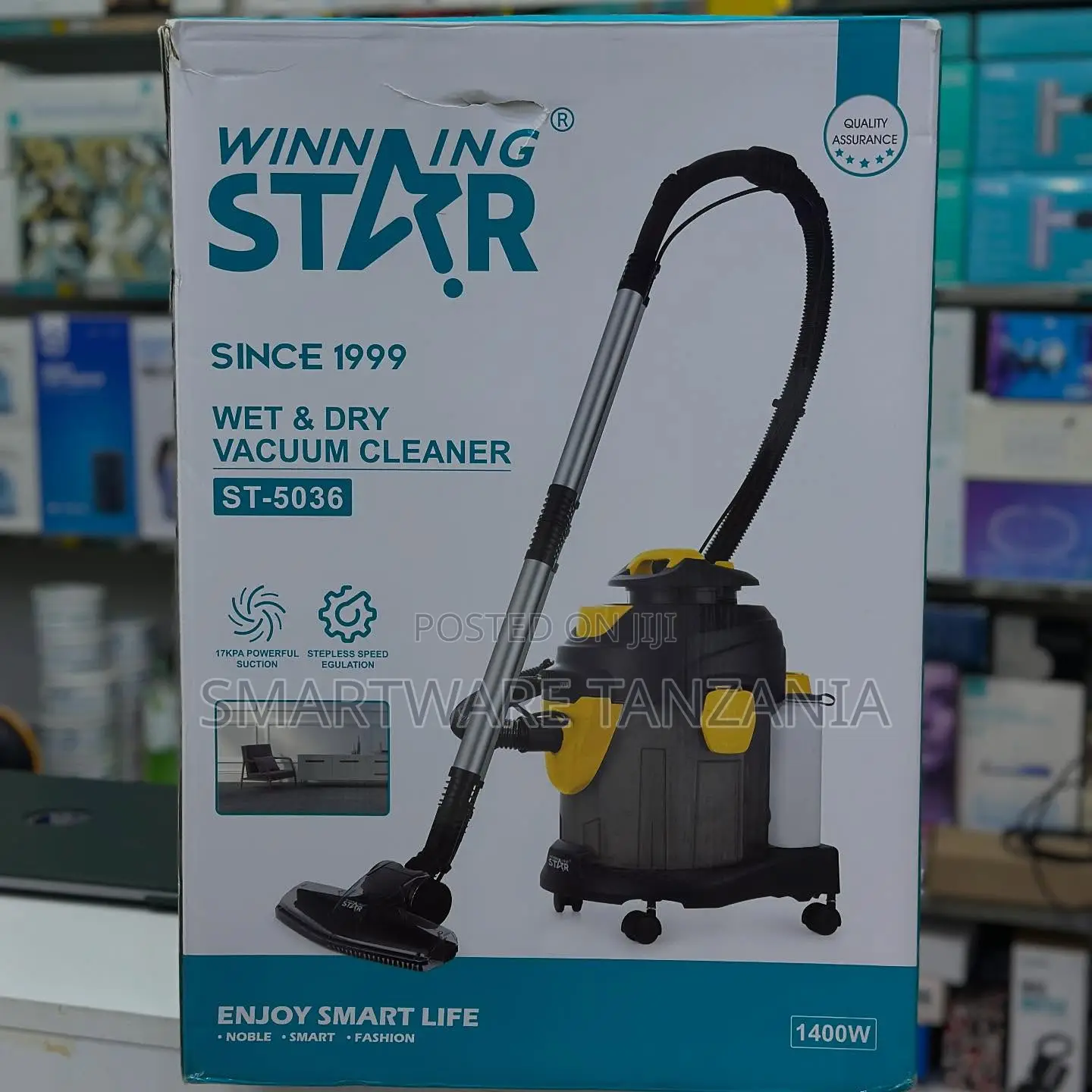 Winning Star St-5036 Wet and Dry Vacuum Cleaner for Home, Car, Garage