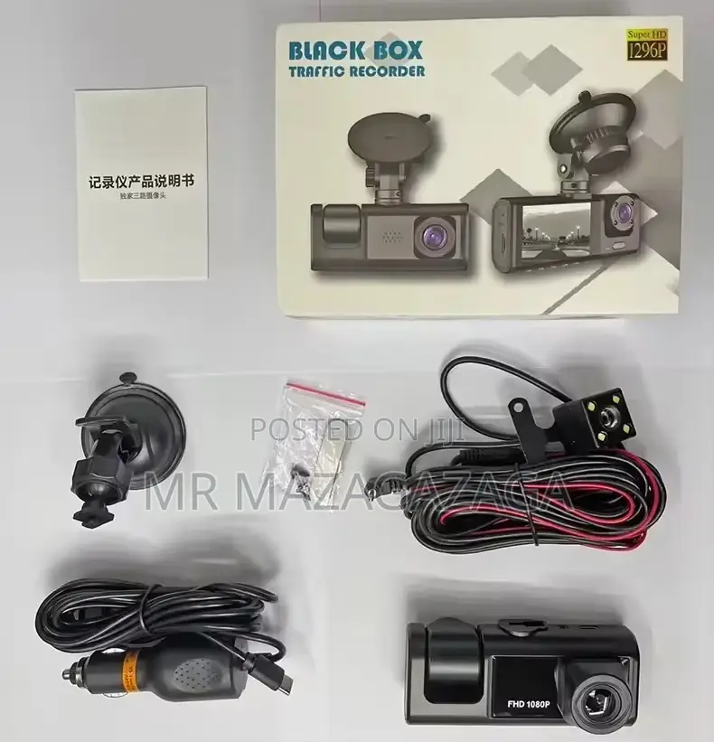 3 Dash Camera Black Box Dash Camera