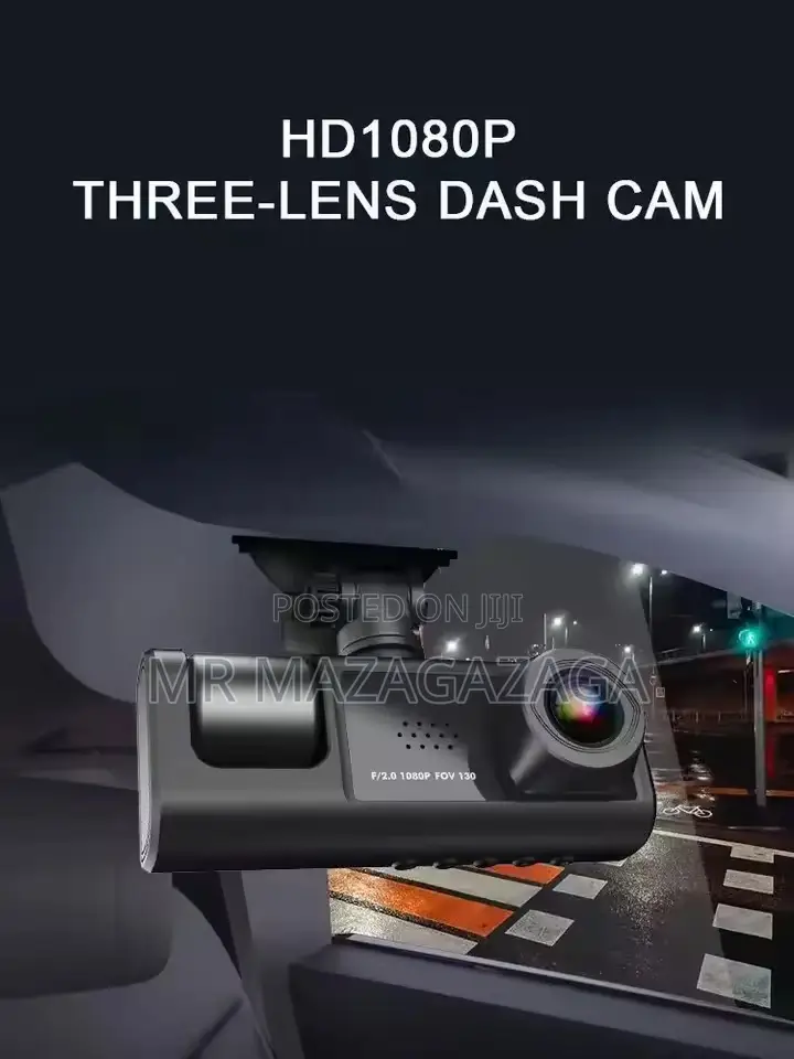 3 Dash Camera Black Box Dash Camera