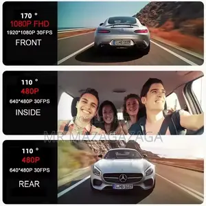 3 Dash Camera Black Box Dash Camera