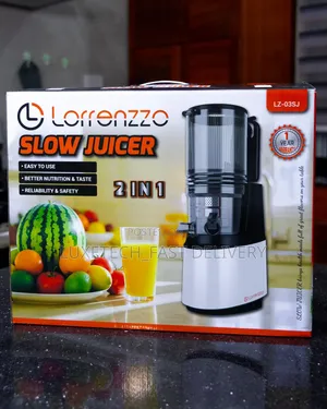 Lorrenzzo 2-in-1 Slow Juicer/Masticating Juicers