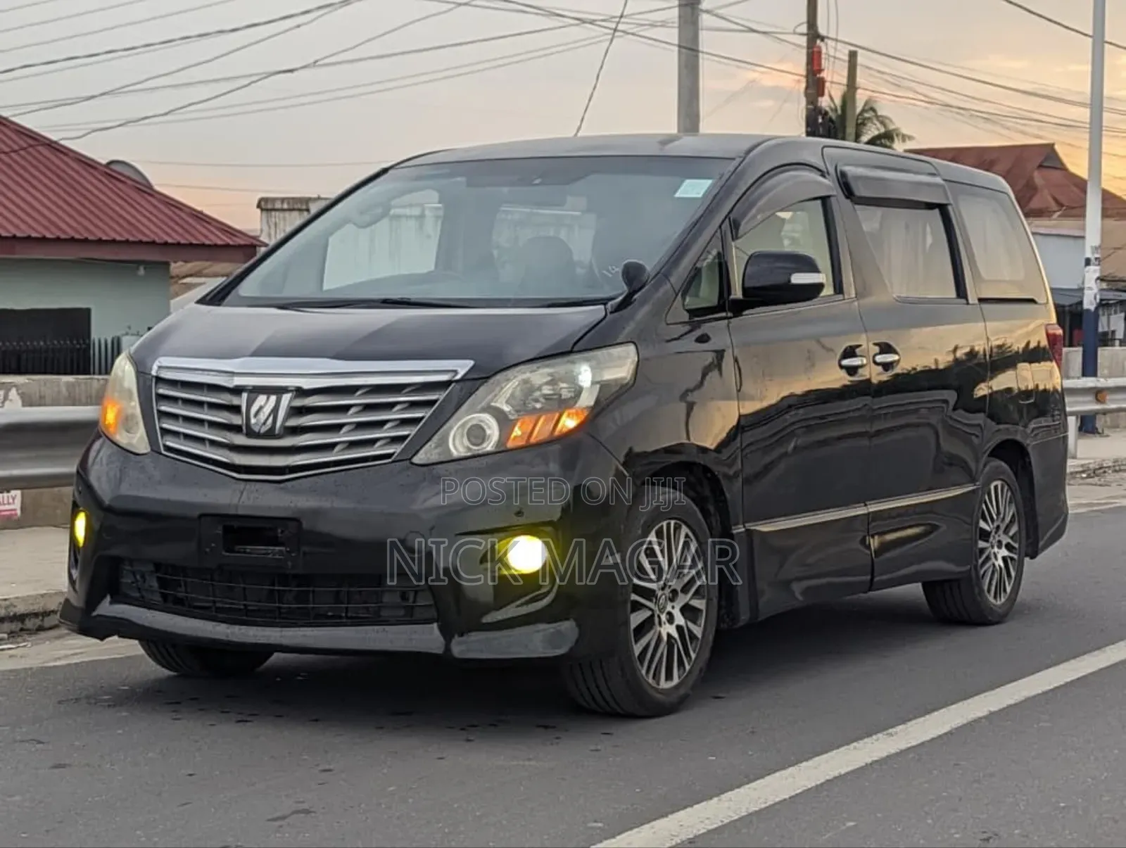 Toyota Alphard 2011 Black