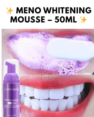 Meno Whitening Mousse – 50ml