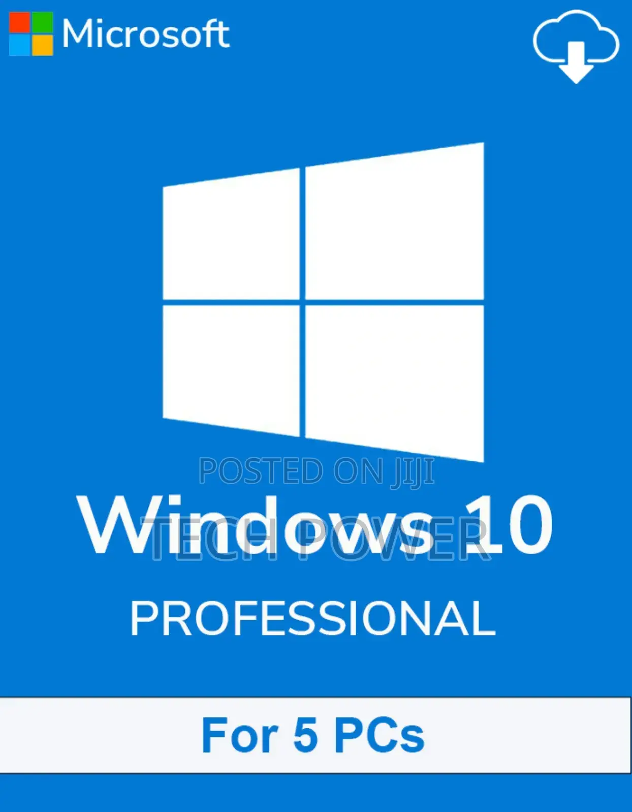 Windows 10 Pro 5 Users Lifetime Activated