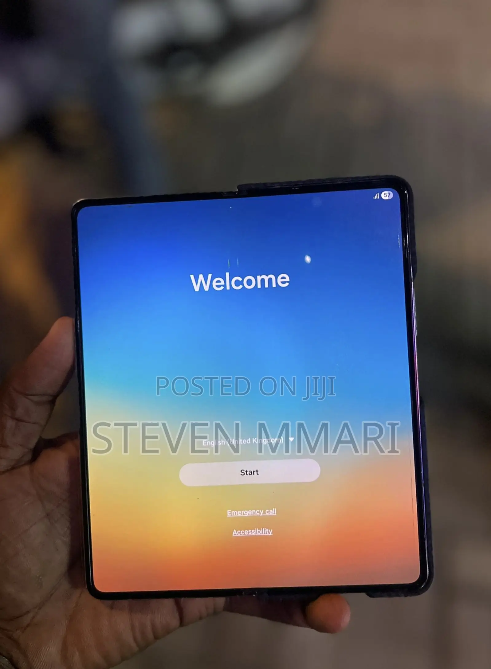 New Samsung Galaxy Z Fold 5 512 GB Purple
