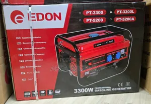 Edon Gasoline Generator 3kva 
Pt3300l With Starter Key