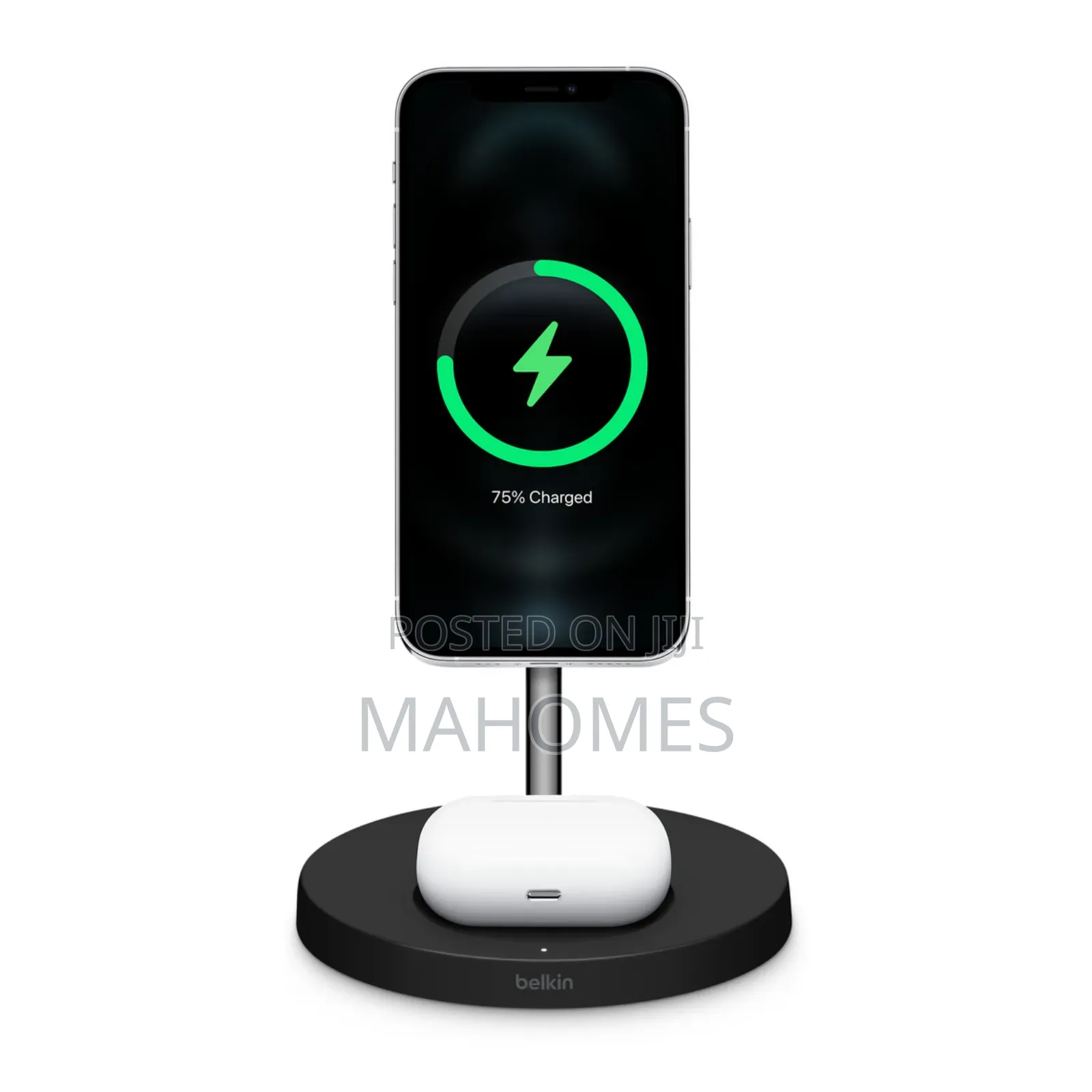 Belkin Boost Charge Pro 2in1 Wireless Charger Stand With Magsafe