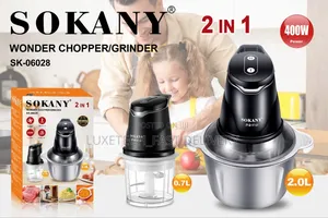 Sokany 2-in-1 Wonder Chopper/Grinder