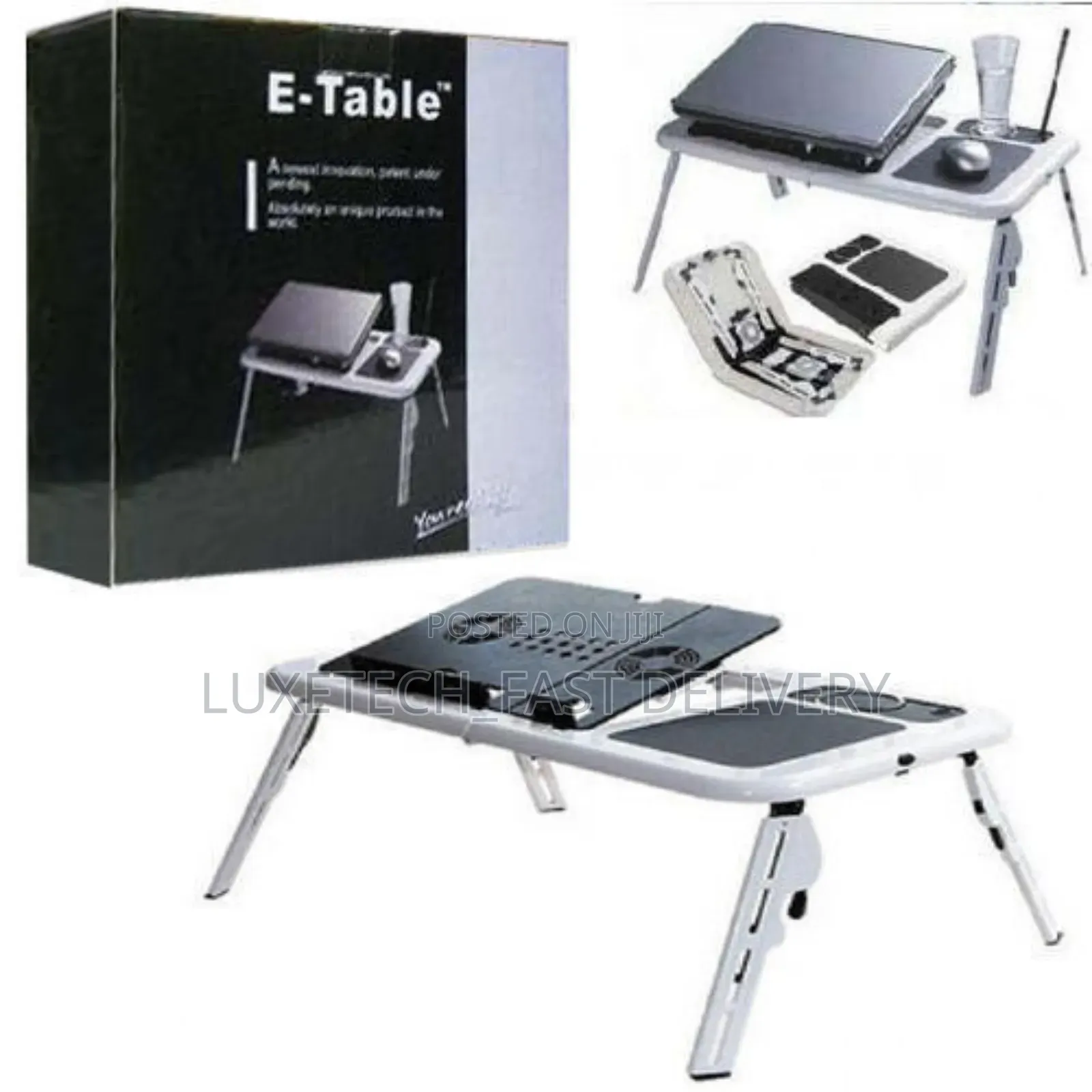 E-Table a Portable and Foldable Laptop Stand