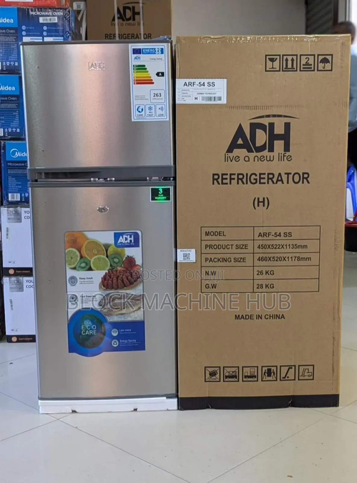 Adh Fridge 138l