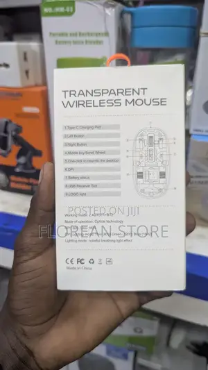 Transparent Wireless Mouse