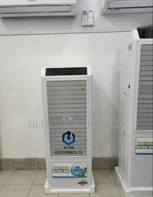 Roch Air Cooler 45l Inatunza Chaji Umeme Ukikatika Itafanya Kazi