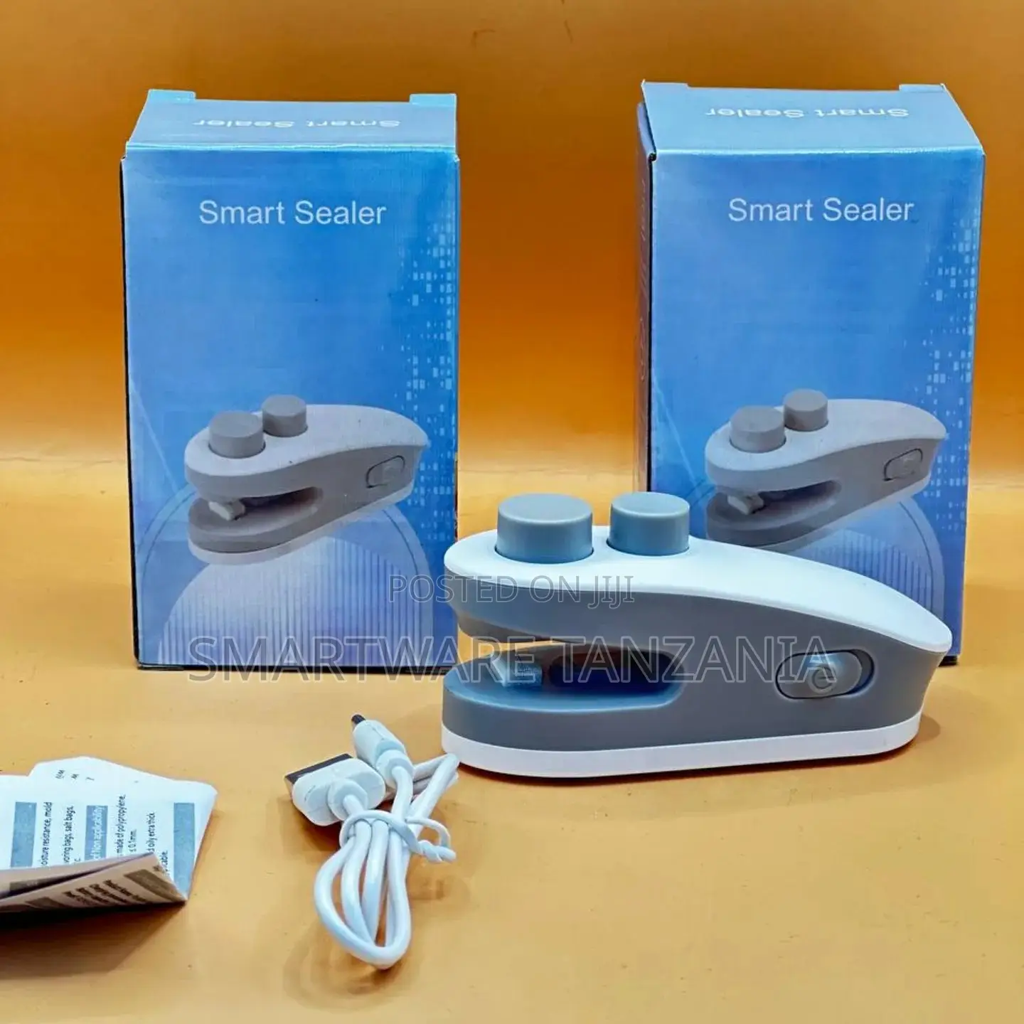 Ortable Mini Sealing Machine 2 in 1 Usb Rechargeable Bag Heat Sealer