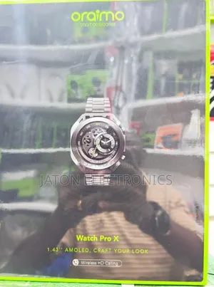 Oraimo Amoled Smart Watch Pro X Wireless Calling