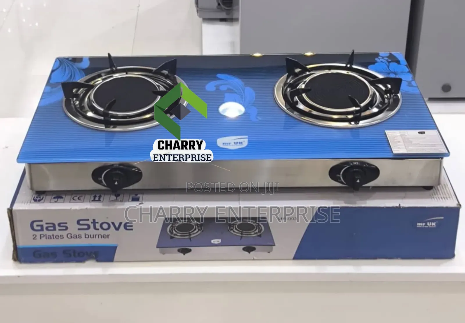 Mr Uk High Quality Gas Stove With Tempered Glass at Top