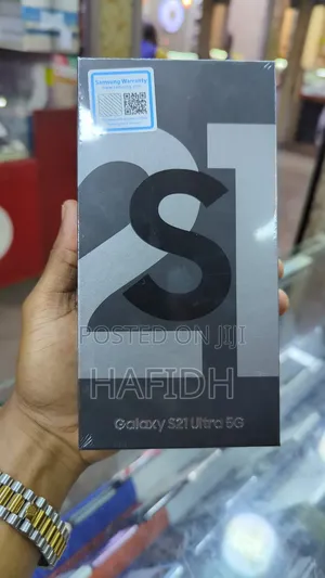 New Samsung Galaxy S21 Ultra 5G 128 GB Black