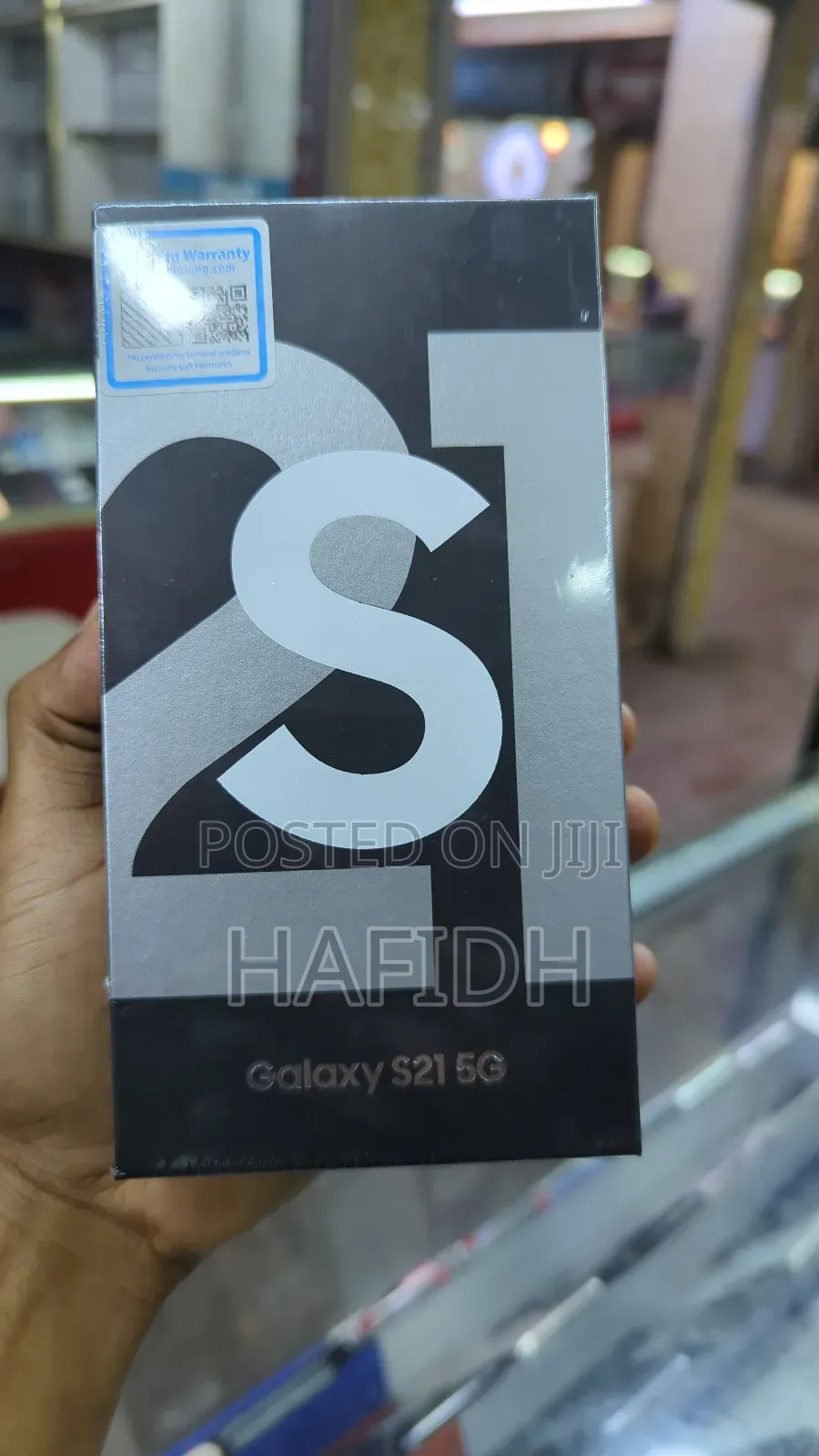 New Samsung Galaxy S21 5G 128 GB White