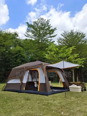 Spacious Family Cabin Camping Tent (8-12 People)