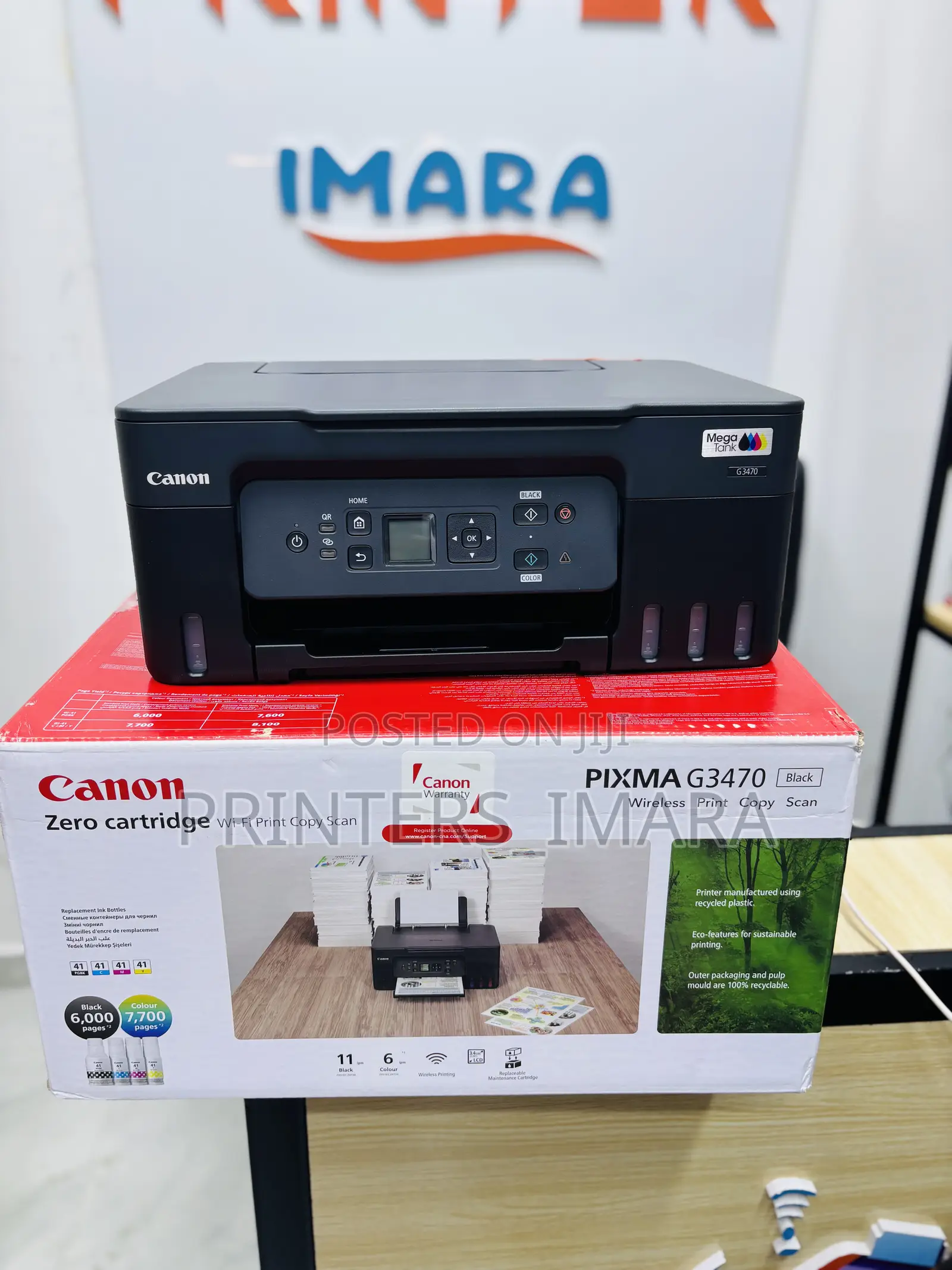 Canon G3470 – Black Body