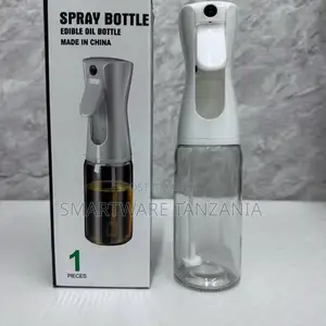 200 Ml, Glass Body, Refillable Cooking Oil Spray Bottle, Oil Spritzer