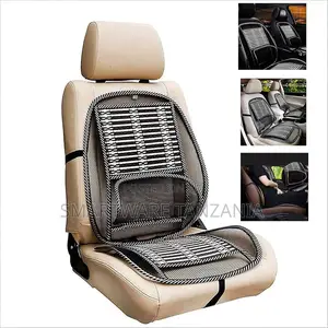 Car Seat Office Chair Chip Cover Cushion With Wire Mesh Lumbar Support