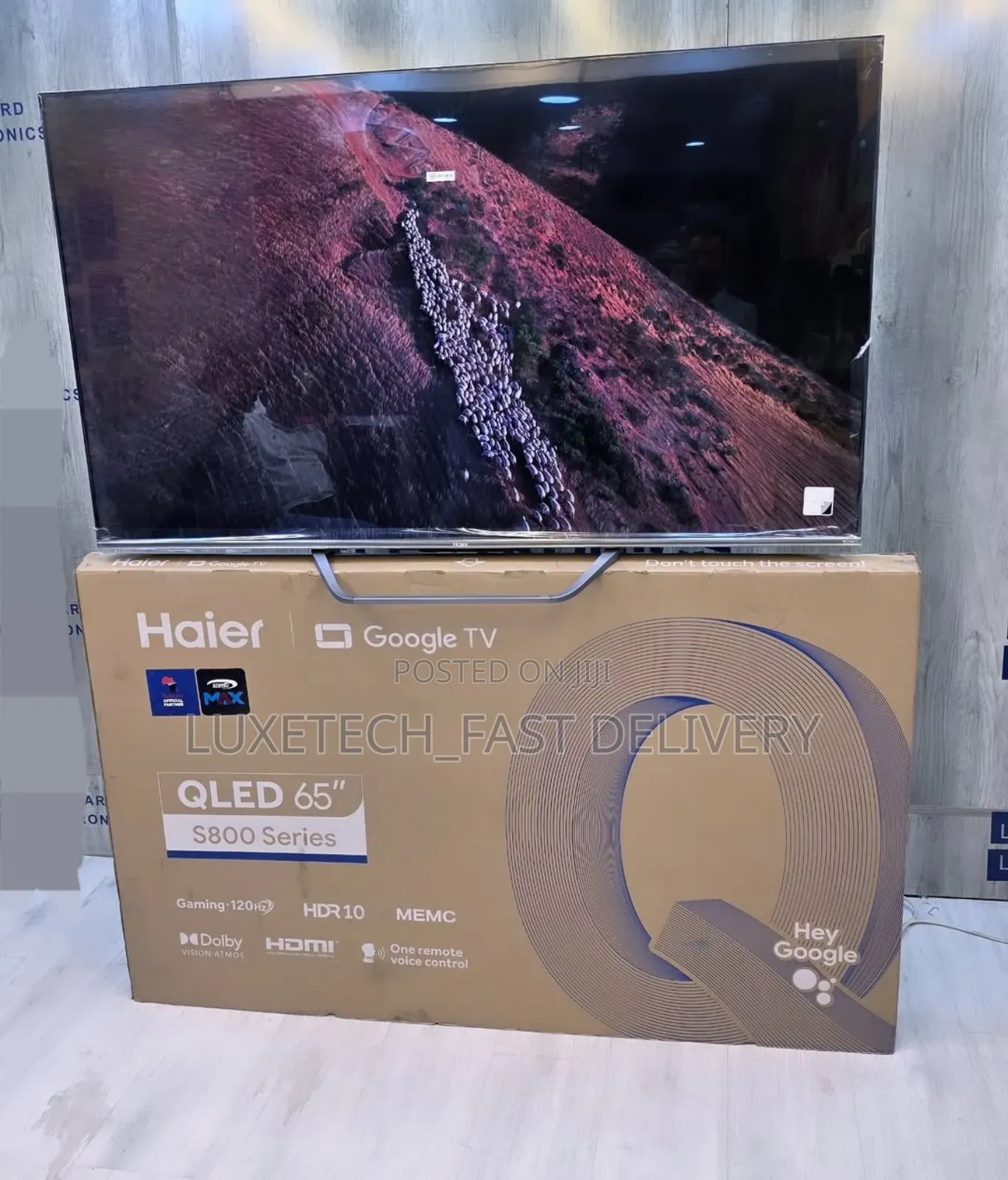 Haier 65-Inch Qled S800 Series Google Tv