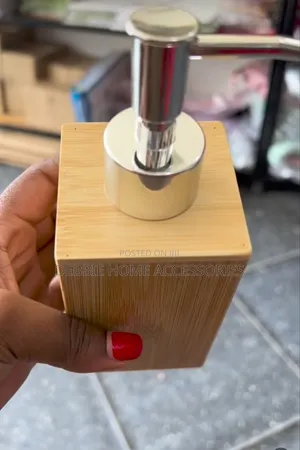 Bamboo Liquid Soap Dispenser-1pc