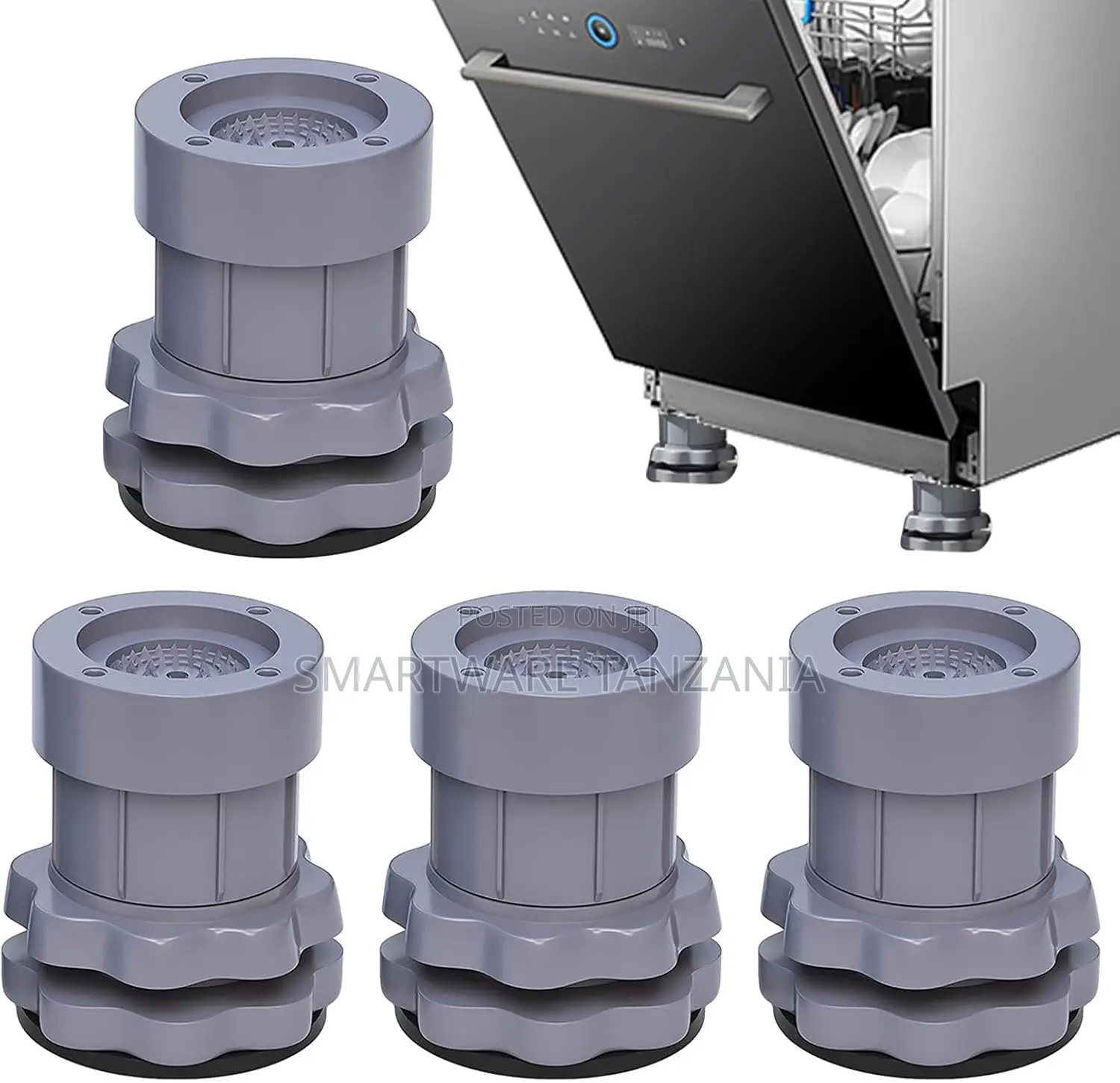 Washing Machine Support Anti Slip Vibration Rubber Feet Dryer Washer