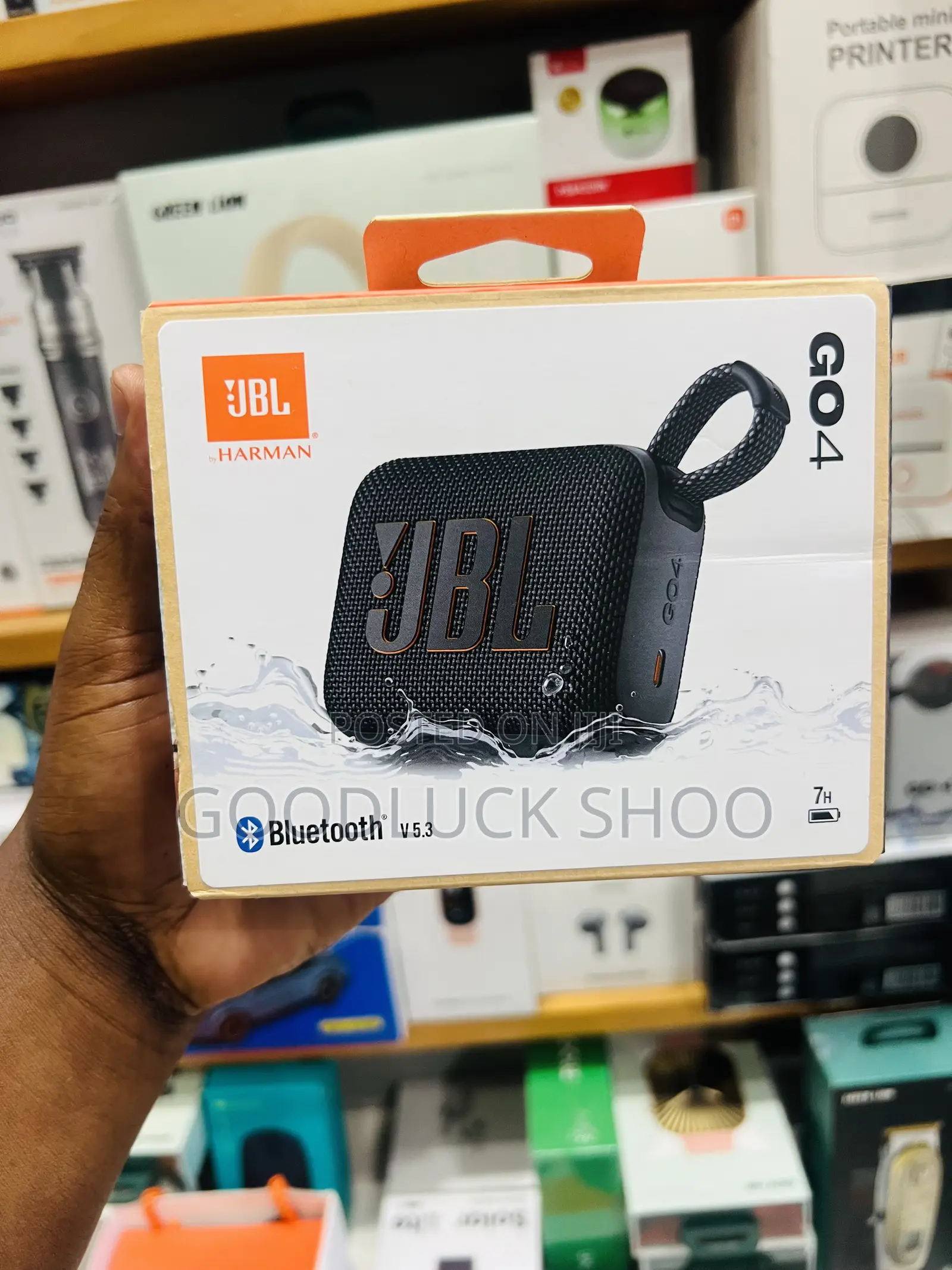 JBL Go 4 Portable Bluetooth Speaker