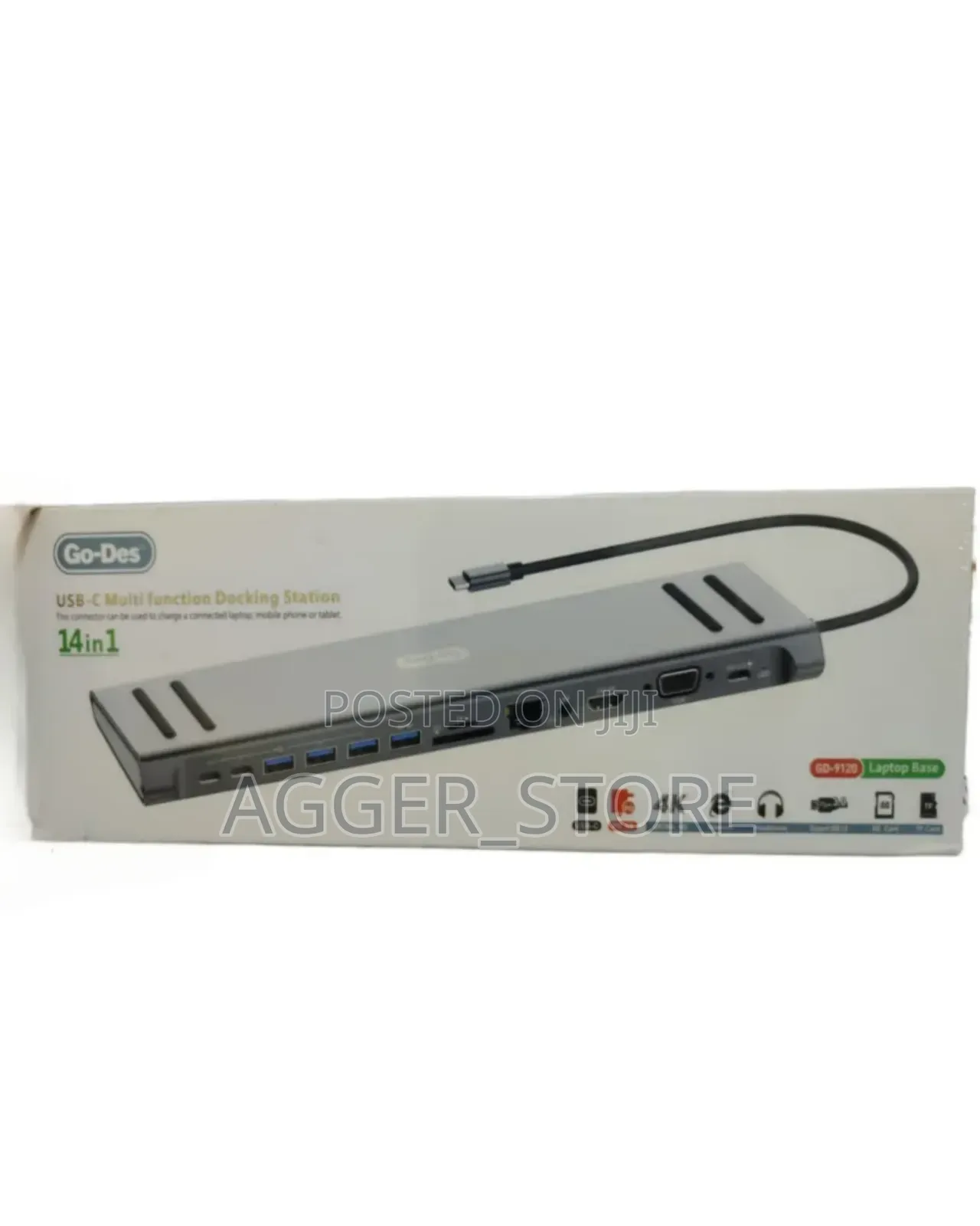 Go-Des Usb-C Multifunctional Docking Station 14 in 1