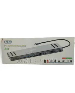 Go-Des Usb-C Multifunctional Docking Station 14 in 1
