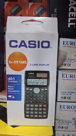 Casio Fx-991ms Scientific Calculator With 401 Functions