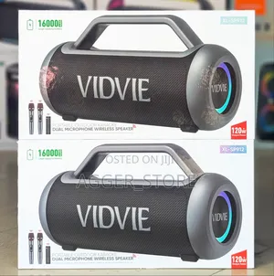 Vidvie Xl-Sp912 Karaoke Speaker (Two Mics) 120watts
