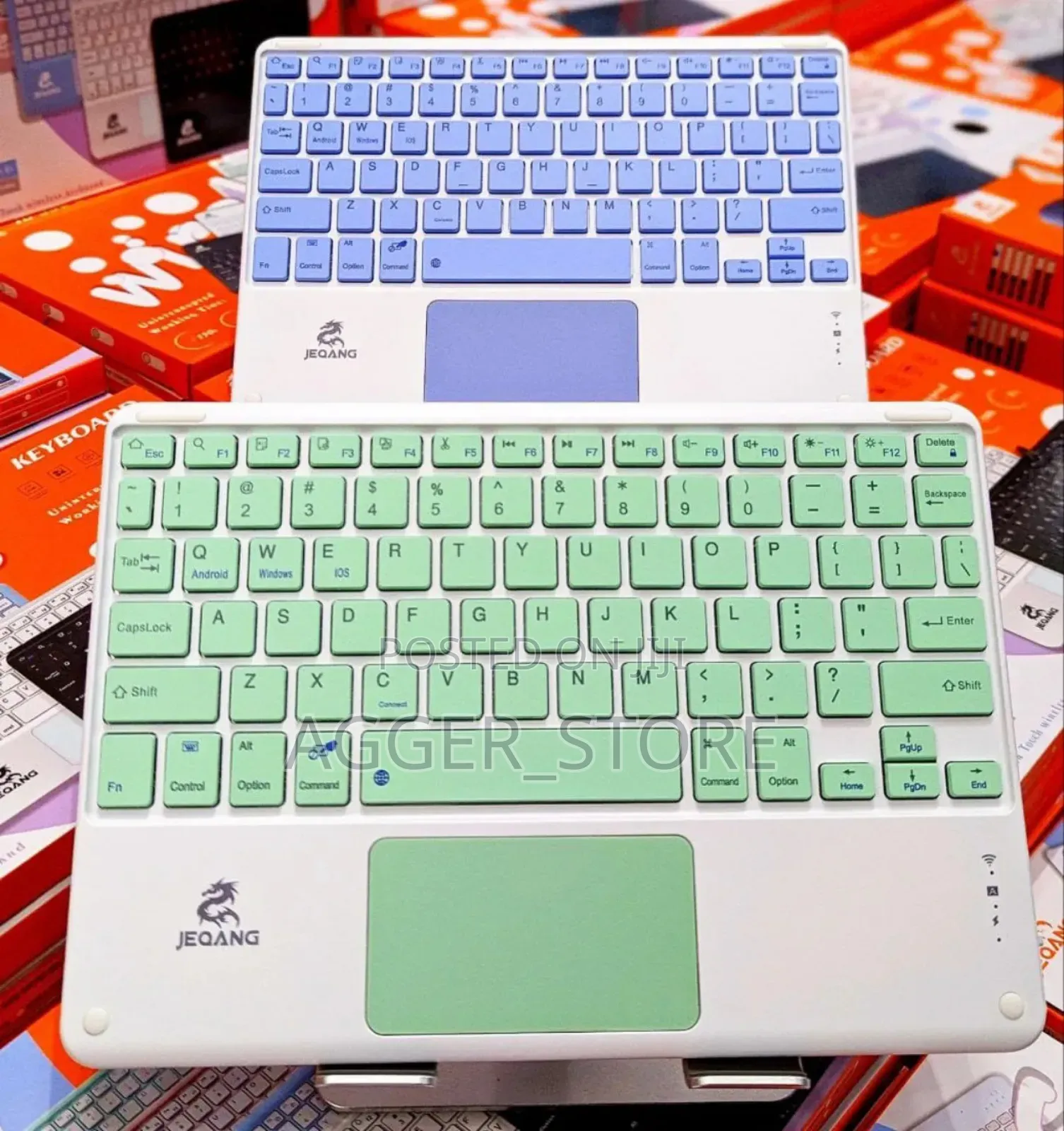 Jeqang Wireless Keyboard With Touch Pad