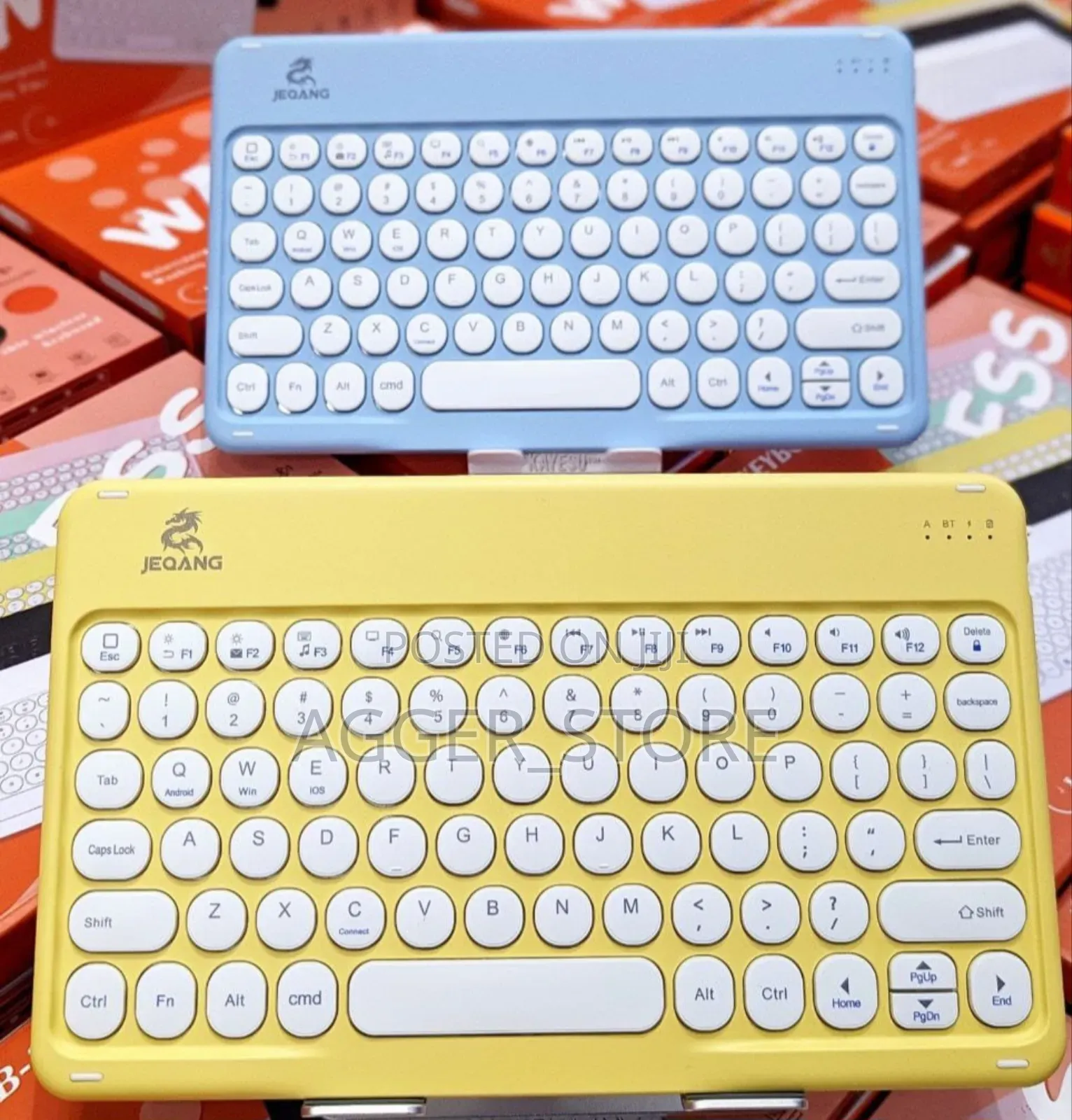 Jeqang Portable Wireless Keyboard