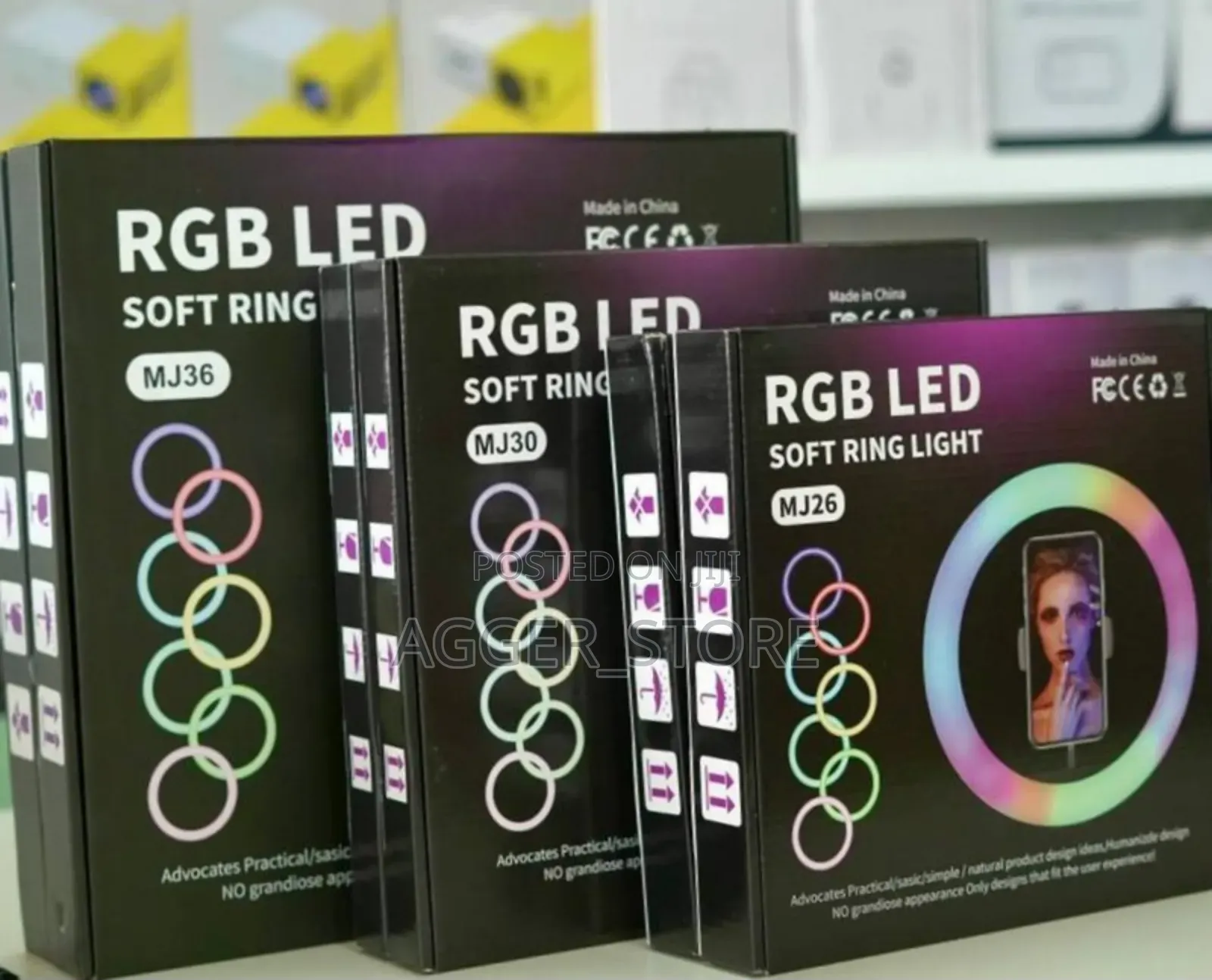 RGB Led Soft Ringlight 16"
