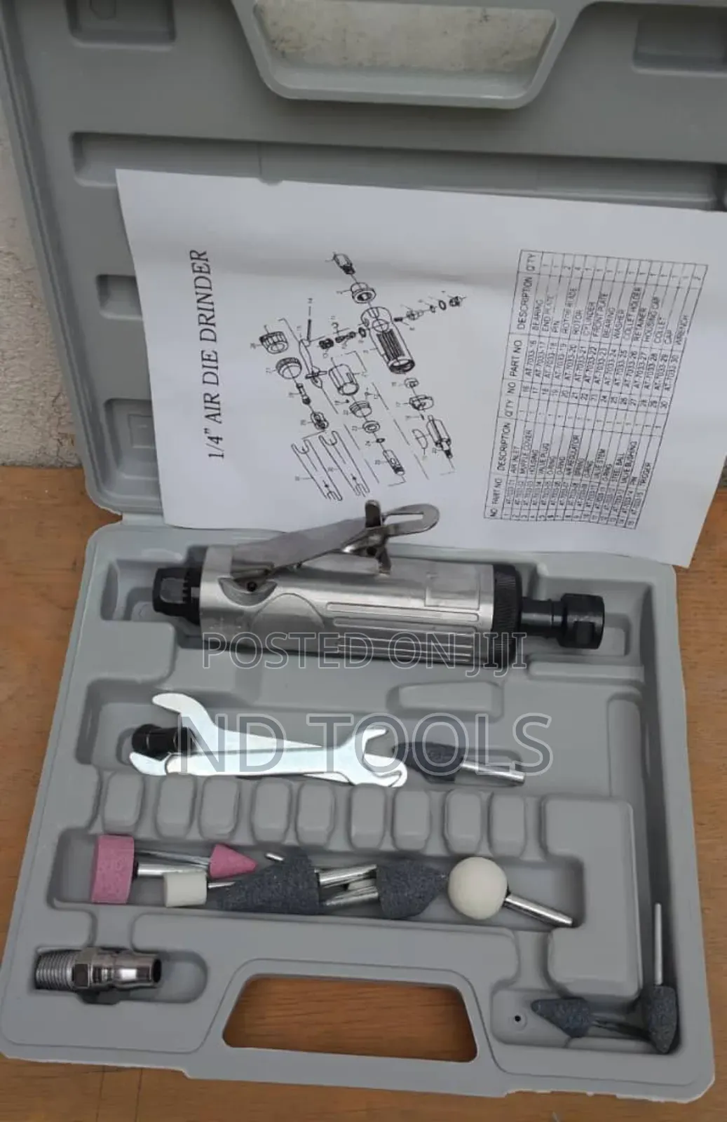 Pneumatic Air Die Grinder Kit