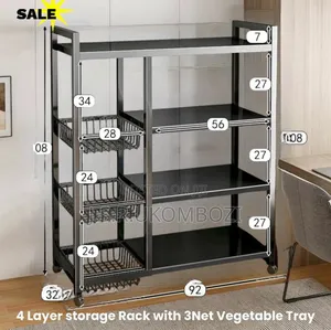 *Steel Body 4 Layer Storage Rack at 