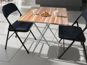 Foldable Table+ 2 Foldable Chairs