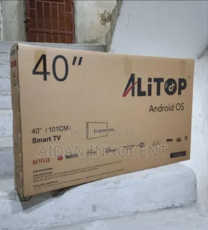 40 Inch Alitop Smart Tv Frameless