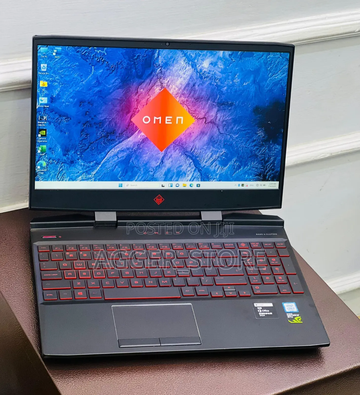 New Laptop HP Omen 15 16GB Intel Core I7 SSD 512GB