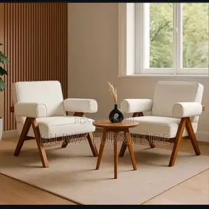 Two Arm Chairs and Coffee Table
