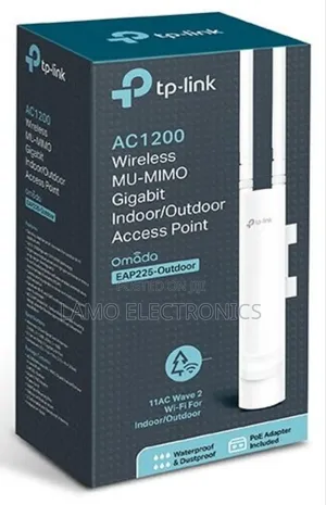 Tp Link Ac1200 Eap225 Wireless Mu-Mimo Gigabit Outdoor Access Point