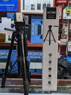 VCT-998 Protable Camera Tripod, Professional Video Tripod Stand