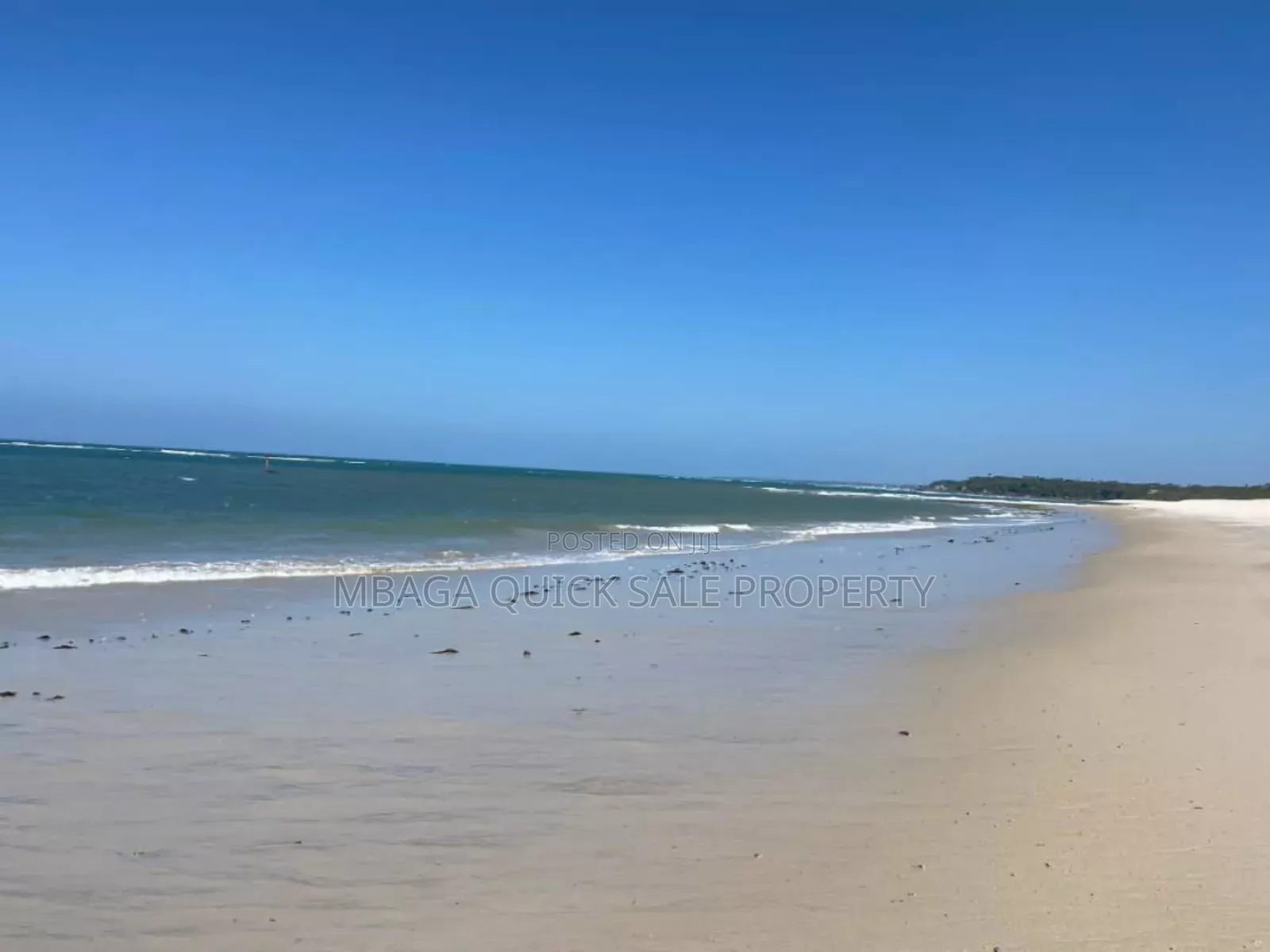 Beach Plot With 5 Acres for Sale at Kigamboni Near Changani Hotel