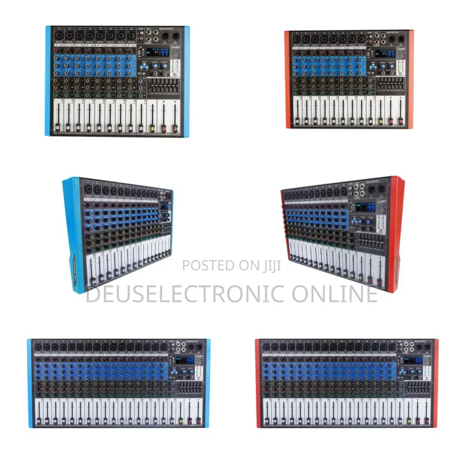 Music Mixer Powered Njia Efx12